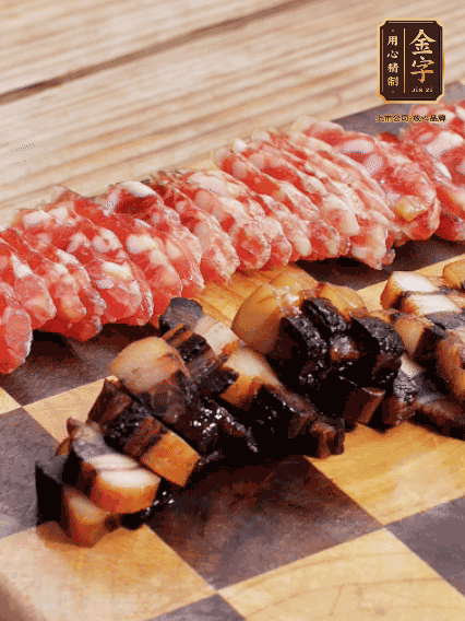 金字二八臘腸、金字醬油肉切薄片